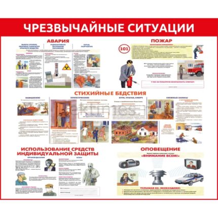 Стенд "Чрезвычайные ситуации"