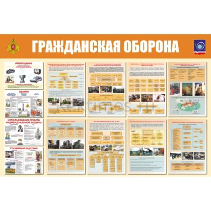 Стенд "Гражданская оборона"